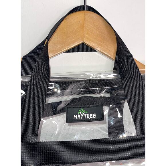 MAYTREE Clear Bag for Stadium Events Tote Bag with Reinforced Straps - Picture 1 of 7